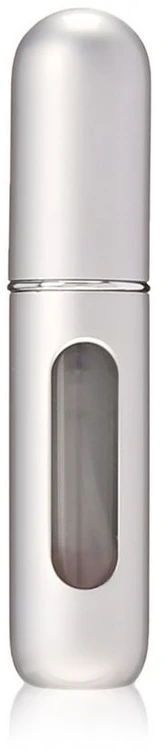 Travalo Perfume Pod Pure daugkartinio naudojimo kvepalų purkštuvas, sidabrinis, 5 ml