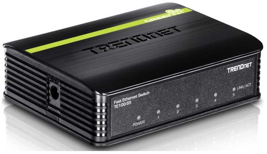 TRENDNET 5 prievadų 10/100Mbps jungiklis