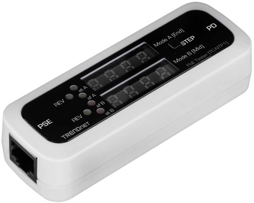 TRENDnet Trendnet TC-NTP1 tinklo analizatorius Juodas