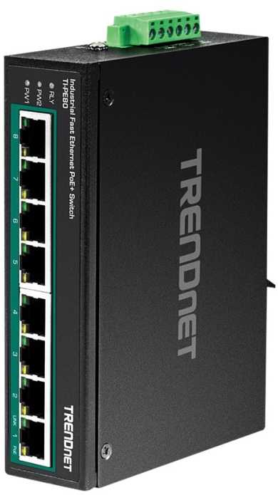 Šakotuvas Jungiklis TRENDnet TI-PE80