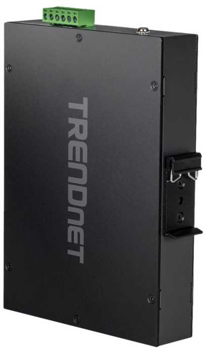 Šakotuvas TRENDnet TI-PGM541 5-port Industrial Gigabit PoE+ Juodas Switch