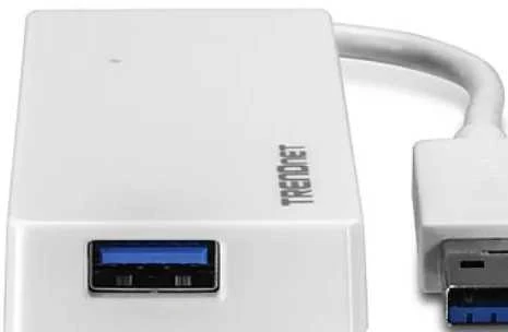 TRENDNET 4 prievadų didelės spartos USB 3.0 mini šakotuvas