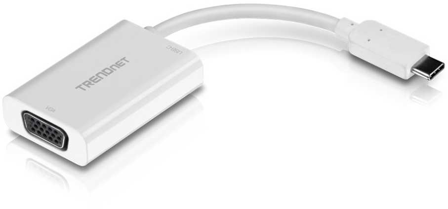 USB adapteris TRENDnet USB-C – VGA Baltas (TUC-VGA2)