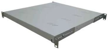TRITON Shelf with perforation 1U 950mm - Kreminis - Pilkas - 40 kg - 1U - 950 mm