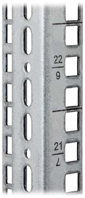 TRITON Vertikalus bėgis 9U - Pilkas - 9U