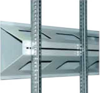 TRITON Vertikalus bėgis 9U - Pilkas - 9U