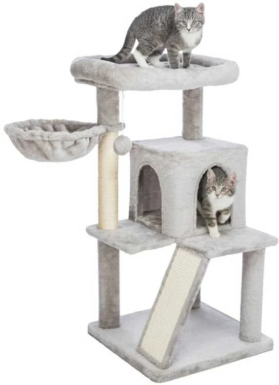 TRIXIE Junior Pepito draskyklė daugiaaukštė, 98cm, pilka