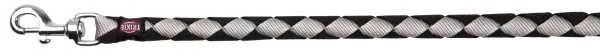 TRIXIE Cavo pavadys, L-XL 1m/18mm, juodas/grafito