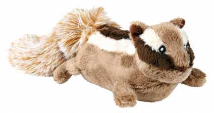 TRIXIE žaislas šuniui, burundukas, pliušas-audinys, 28 cm (pak.3)
