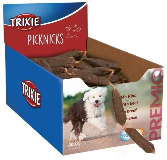 TRIXIE PREMIO Picknicks, jautienos dešrelės, 8 cm, 8 g 1 vnt