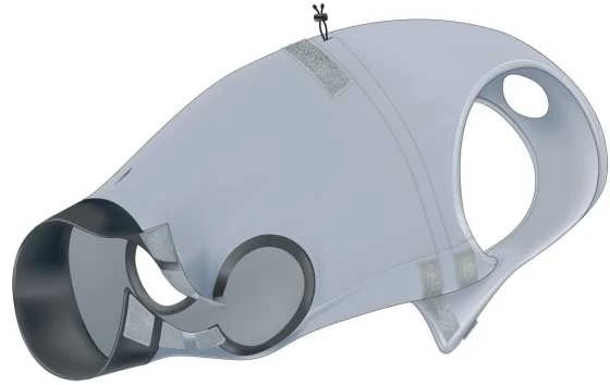 TRIXIE Apsauginis bodis, M-L: 50 cm, pilkas