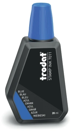 Trodat trodat spalva tuszu do stempla mėlyna 28ML 7011/SB