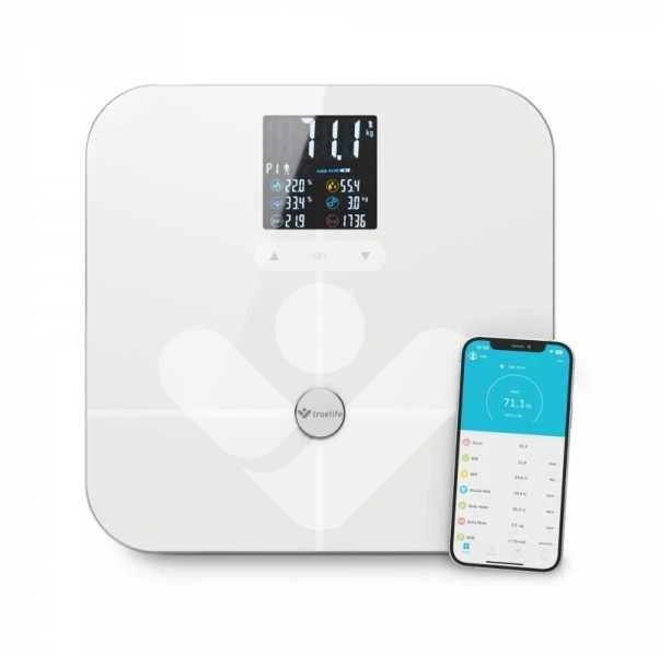 Svarstyklės TrueLife TrueLife FitScale W7 BT Baltas