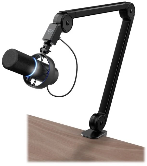TRUST GXT 255+ Onyx laidinis mikrofonas + laikiklis | USB