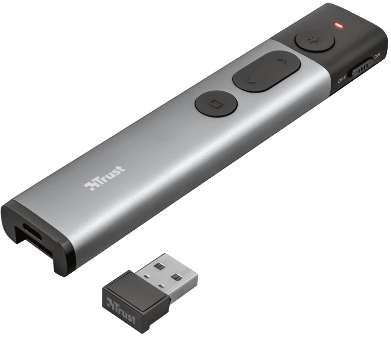 Trust Kazun - wireless presenter (pilkas)
