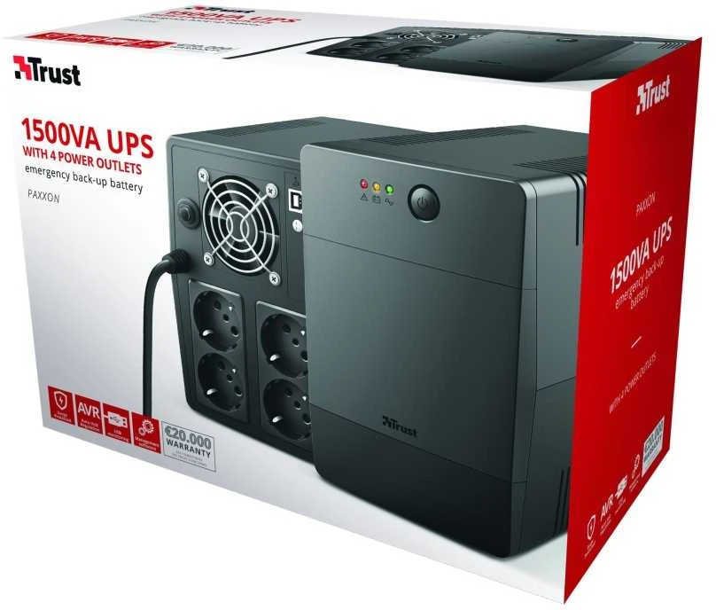 Trust 900 Watts|1500 VA| 23505