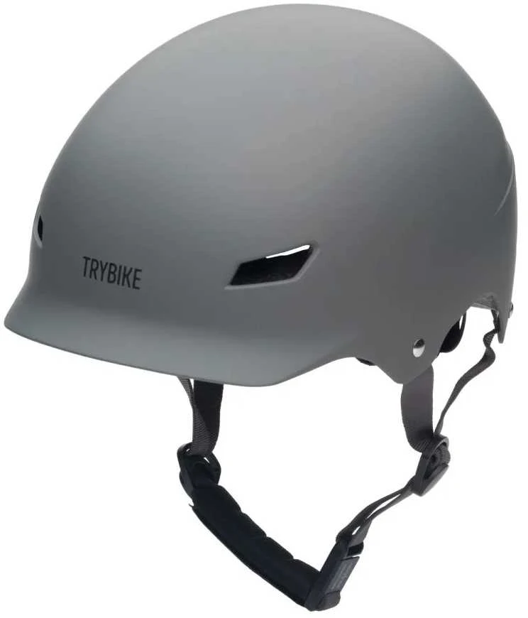 Trybike - Retro šalmas - Vintažinė matinė pilka - S/M