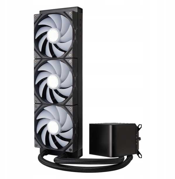 TRYX PANORAMA SE ARGB 360 Complete Vanduo Cooling, 3D AMOLED Ekranas – 360mm, juodos spalvos