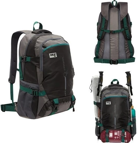 Nils Extreme Juoda turistinė kuprinė NILS CAMP NC1736 Range, 45 l