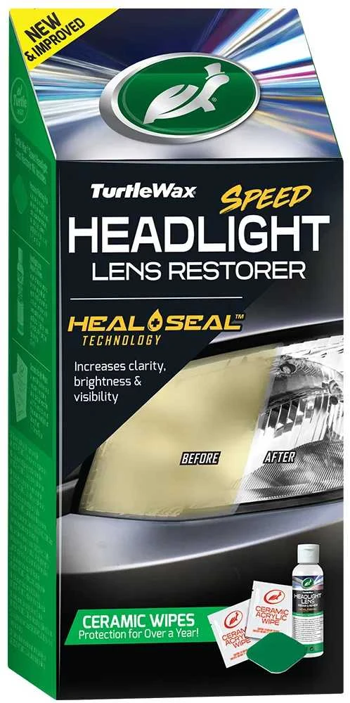 „Turtle Wax Speed“ priekinių žibintų lęšių restauratorius, žibintų naujienos