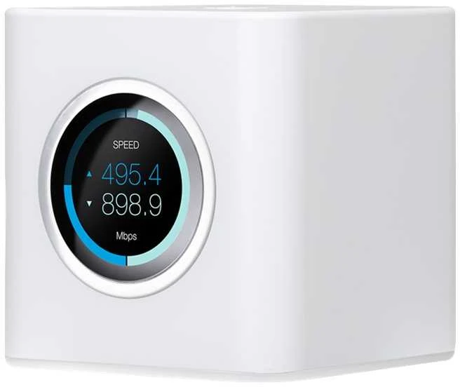 Ubiquiti AmpliFi Hem Maršrutizatorius, be tinklelio taškų, „Plug and Play“, iki 5 Gb/s, Baltas AFI-R / UBI-AFI-R