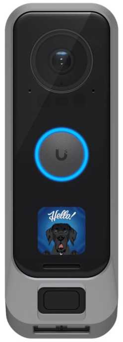 Ubiquiti Ubiquiti G4 Doorbell Pro Cover Sidabrinė Poliwęglan (PC) 1 vnt.