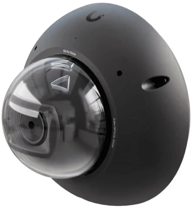 Ubiquiti G6 Pro Dome, IP apsaugos kamera, vidaus ir lauko, laidinė, ARM Cortex-A53, lubinė/siena, juoda