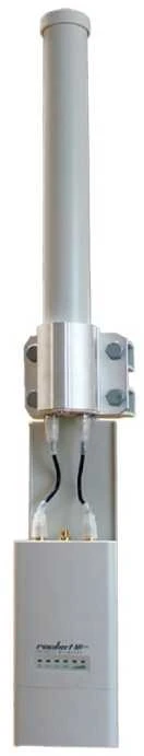 UBIQUITI AMO-5G10 Ubiquiti AMO-5G10 5GHz naujos kartos 2x2 dvigubo poliškumo MIMO Omni antena, 10 dBi