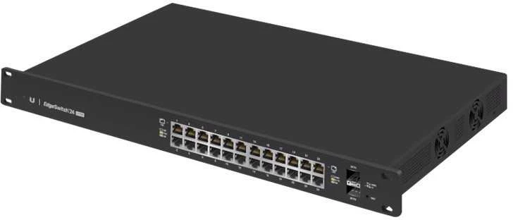 Šakotuvas Ubiquiti | Jungiklis | ES-24-250W | Tvarkomas žiniatinklis | Montuojamas ant stovo | Gigabit Ethernet (vario) jungtys kiekis 24 | SFP jungtys kiekis 2 | 12 mėn.