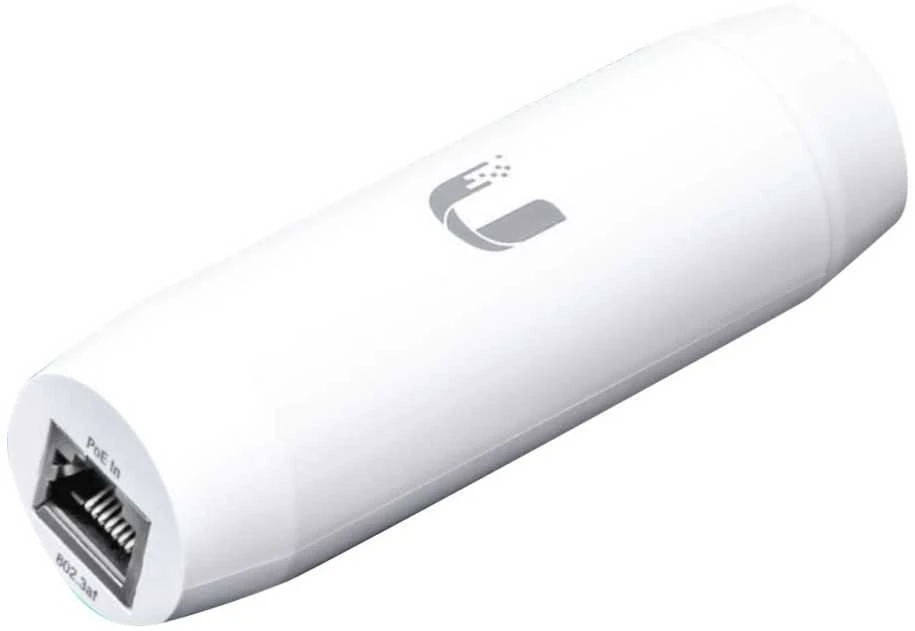 Ubiquiti Instant 802.3af Indoor Adapteris, PoE Adapteris PoE, 48V 802.3af, ± 15kV ESD, Baltas INS-3AF-IG / UBI-INS-3AF-IG