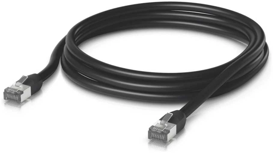 Ubiquiti Atsisiųsti UACC-Cable-Patch-Outdoor-3m-BK | LAN jungiamasis laidas | Kanalizacija, Cat.5e STP, 3m, pėda