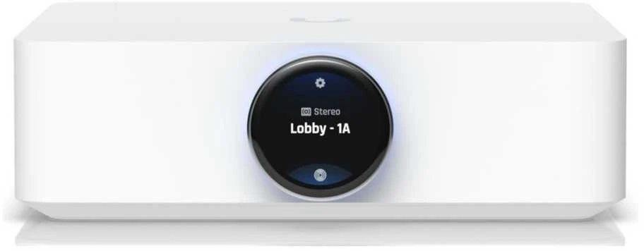 UBIQUITI POWERAMP Baltas. PREMIUM SPEAKER AMPLIFIER DESIGNED FOR HIGH-FIDELITY MULTI-ZONE AUDIO STREAMING AND IMMERSIVE SPATIAL SOUND EXPERIENCES