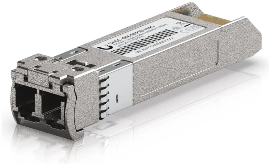 Šakotuvas SFP modulis „Ubiquiti“ „Ubiquiti UACC-OM-SFP10-1530“ tinklo kartotuvo modulis Šviesolaidinis 11300 Mbit/s SFP+ 1530 nm