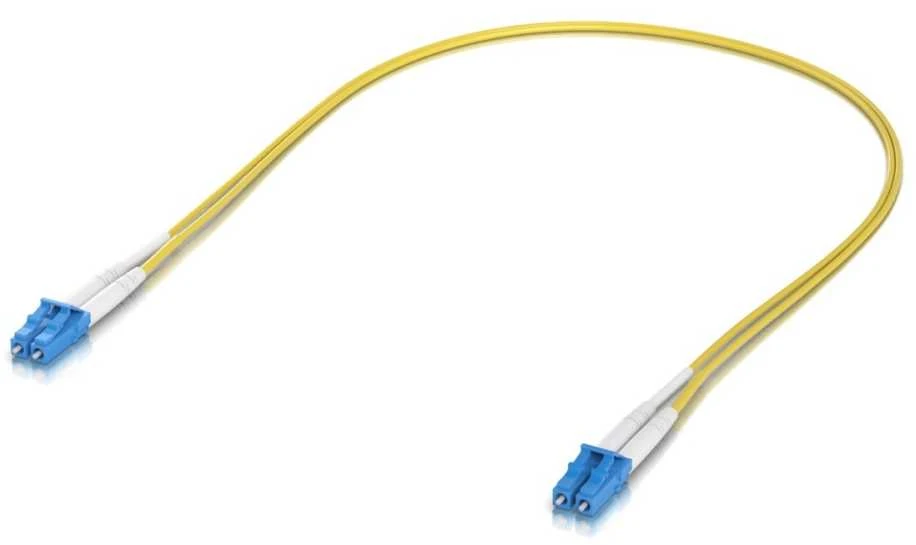 Ubiquiti UACC-OFC-S2-LULU-0.5M | Patchcord | OS2 Duplex LC UPC vieno režimo