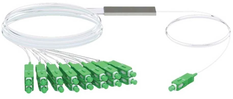 UBIQUITI UF-SPLITTER-16 UFIBER 1:16 SPLITTER SC/APC G.657A1 900UM 1,5 m PLIENINIS VAMZDIS