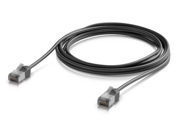 Ubiquiti Kabelis sieciowy Patch Zewnętrzny Cat6a F/UTP (FTP) 3 m Juodas (UACC-CABLE-PATCH-OUTDOOR-C6A-3M-BK)