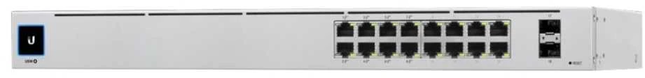 Šakotuvas UBIQUITI USW-16-POE EU jungiklis 16 prievadų 42W POE 2xSFP