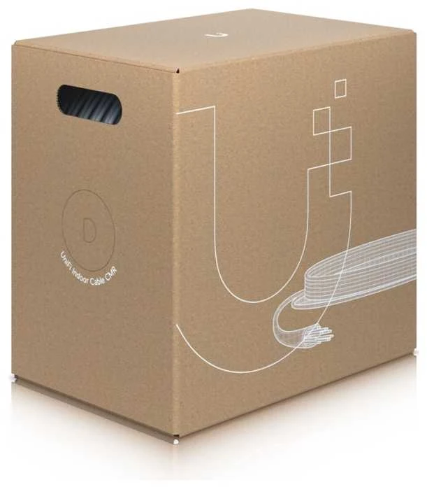 Ubiquiti Ubiquiti UACC-Cable-C6A-CMR Baltas tinklo kabelis 305 m Cat6a U/UTP (UTP)