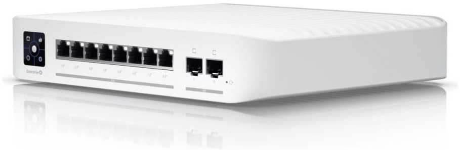 Šakotuvas UBIQUITI USW-PRO-8-POE 120W UNIFI 8 PORT POE++ JUNGIKLIS