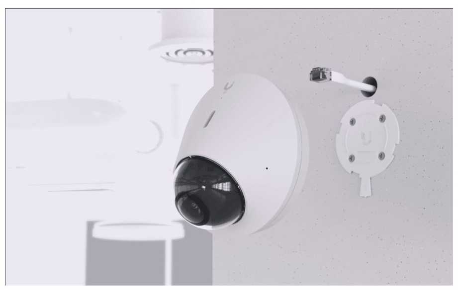 Ubiquiti UVC-G5-Dome-3 | IP kamera | 2K HD 30 kadrų per sekundę, PoE, tvirtinimas prie sienos ir lubų