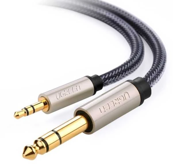 UGREEN AV127 3.5mm - 6.35mm TRS laidas 1m