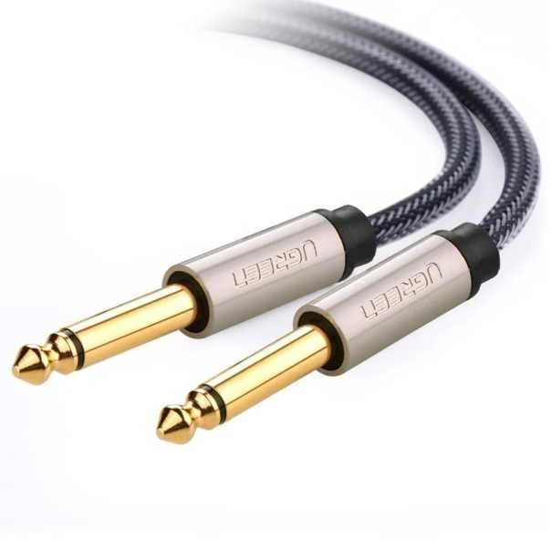 UGREEN AV128 TS Kabelis - 6.35mm 3m - Pilkas