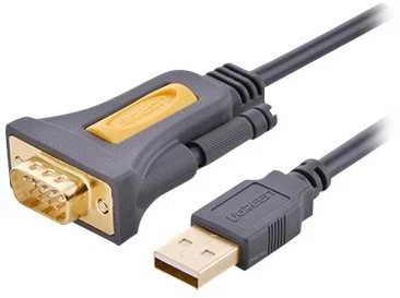 UGREEN USB į RS232 nuoseklusis kabelis USB serijinis DB9
