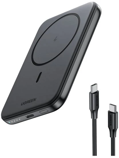 Powerbank UGREEN PB561, 10000mAh, 20W, PD3.0, PD2.0, FCP, AFC, BC1.2, juodas