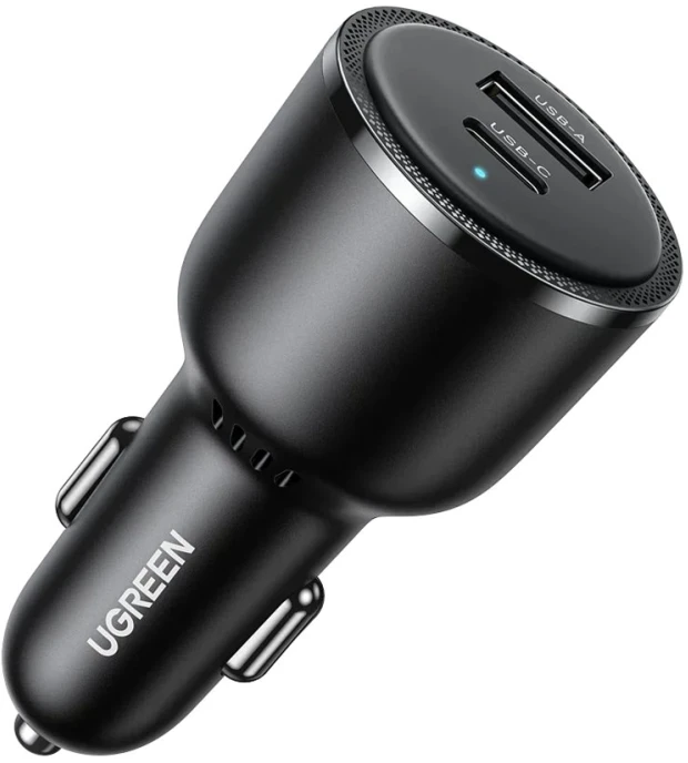 Ugreen EC701, USB + USB-C, 63W juodas