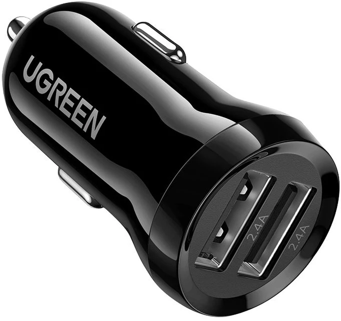 UGREEN automobilinis įkroviklis ED018 2x USB 24W