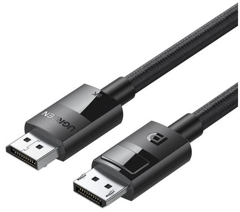 Kabelis Ugreen DP114 DisplayPort 1.4 to DisplayPort 1.4 2.0m juodas