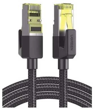 UGREEN NW150 Cat 7 F/FTP Braid Ethernet RJ45 kabelis 3m