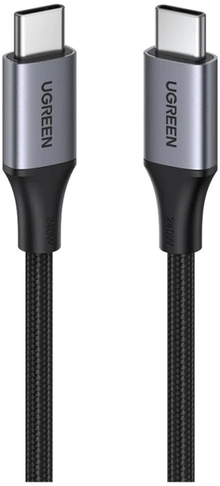 HP USB-C-USB-C UGREEN USB4 kabelis, 240W, 2m (fekete)