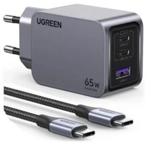UGREEN „Nexode Pro“ 65W 3 prievadų GaN mini greitasis įkroviklis